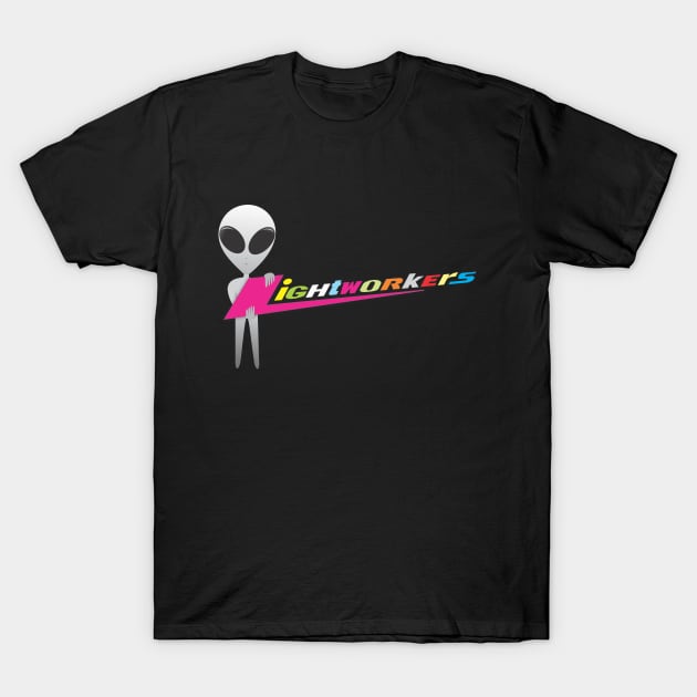 Lightworkers stand alien gray T-Shirt by lightworkers